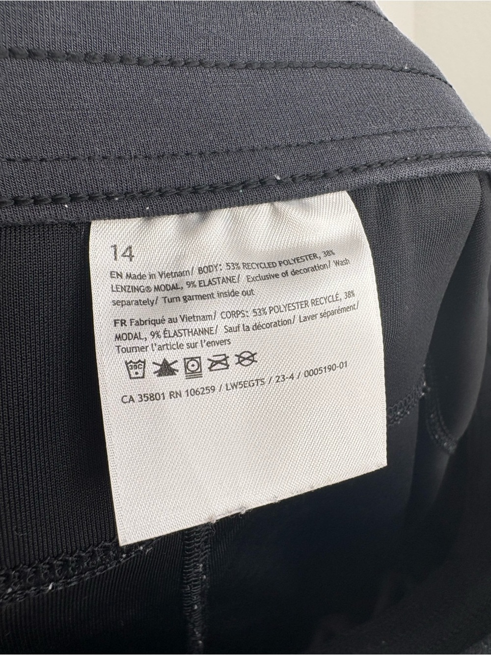 Lululemon Softstreme High Rise Pant - Blue - Picture 8 of 9